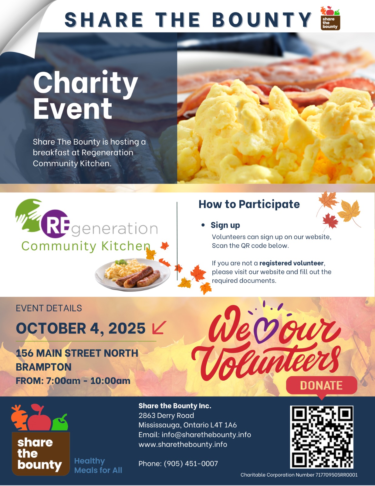 Providing Breakfast at Community Kitchen